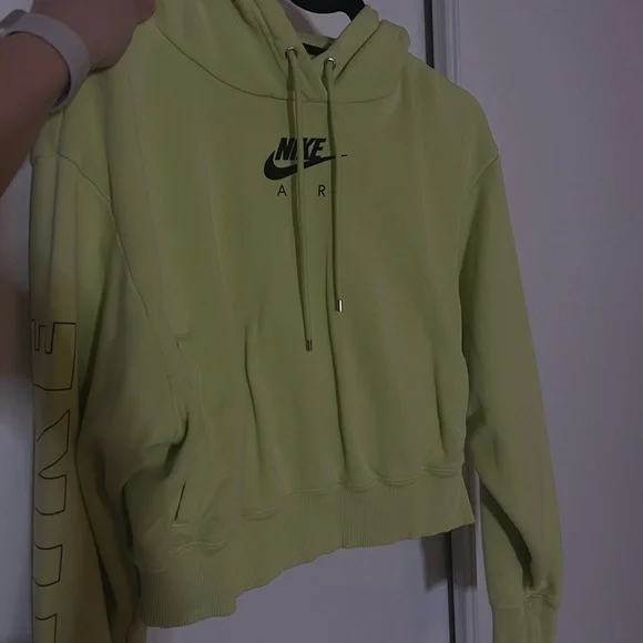 Nike Tops Nike Air Hoodie Lime Green Poshmark